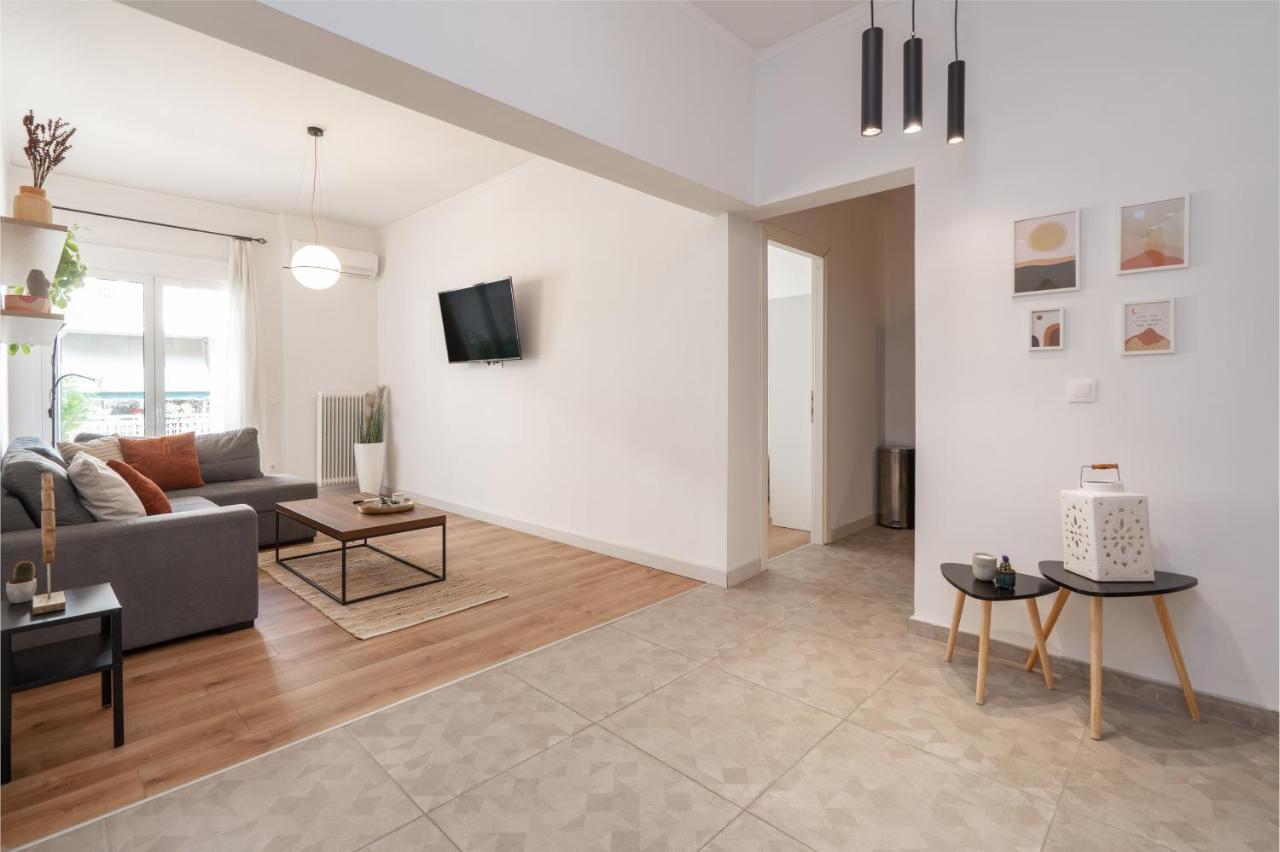 ☆Kalimarmaro 3Bd Apt For Max Fun & Comfortability☆ Atény Exteriér fotografie
